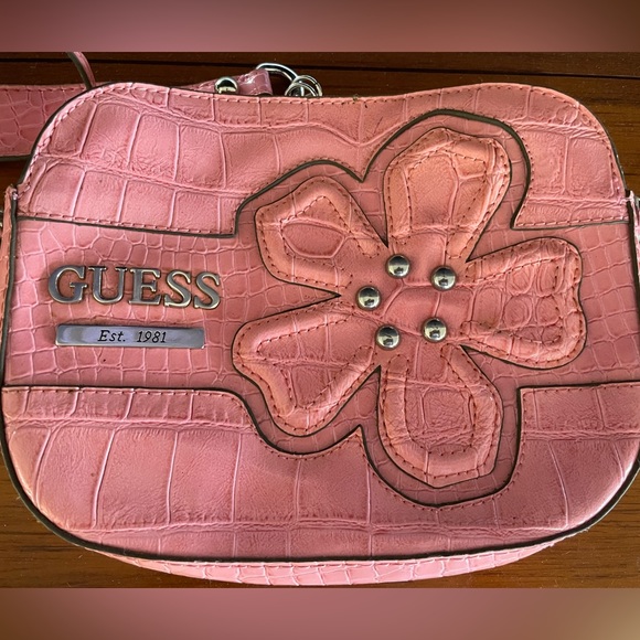 Guess Bags New Pretty Pink Guess Cross Body Bag Poshmark